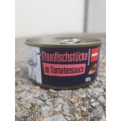 Thunfischsuppe in Tomatensoße