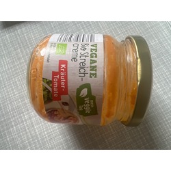 Vegane Bio Streichcreme Kräuter-Tomate
