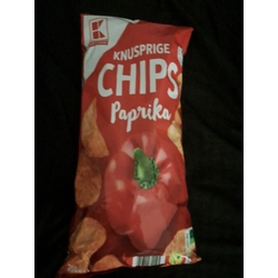 knusprige Chips paprika
