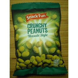Crunchy peanuts Wasabi Style