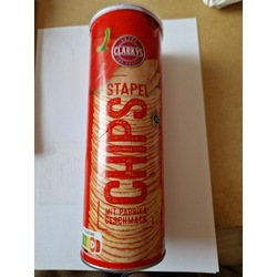 CLARKYS Stapel-Chips Paprika-Geschmack