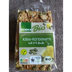Edeka Bio Käse-Kürbiskern mit 21% Gouda