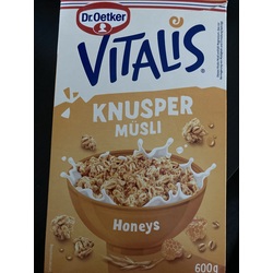 Dr.Oetker Vitalis Knusper Honeys 600 g