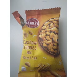 Clarkys Cashew-Erdnuss-Mix Honig-Salz