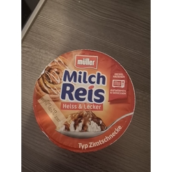 Müller Milch Reis Zimtschnecke