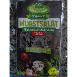 Wurstsalat in würziger Salatsauce