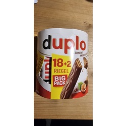 Duplo Big Pack (18+2 Riegel)