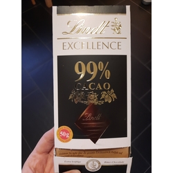 Zartbitterschokolande Excellence 99% Cacao 
