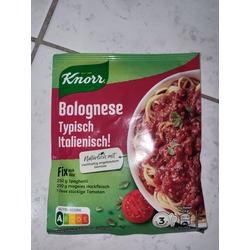 Knorr Bolognese Typisch Italienisch!