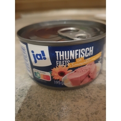 ja! Thunfisch Filets in Sonnenblumenöl