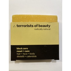 terrorists of beauty: Block Zero  „reset + cure“, hair + face + body