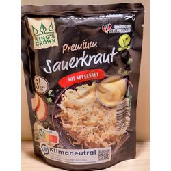 King's Crown Premium Sauerkraut mit Apfelsaft