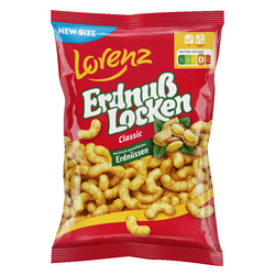 Erdnuß Locken - Classic: Mit frisch gemahlenen Erdnüssen